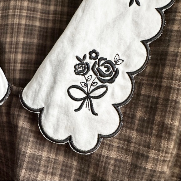 For Love and Lemons University Plaid Top - Picture 9 of 12